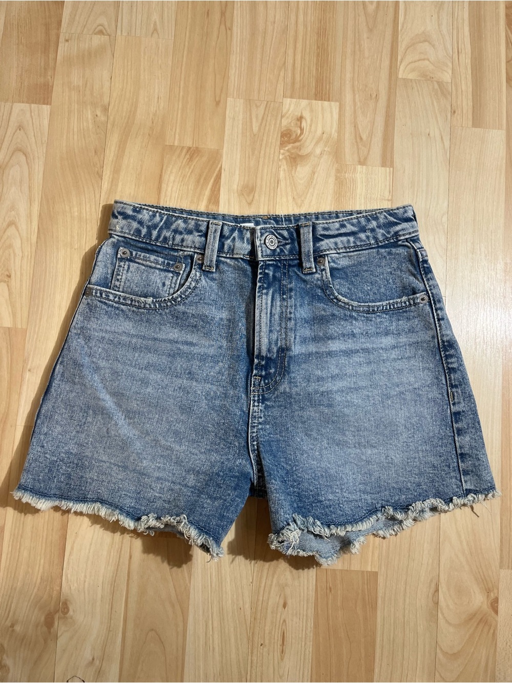 Gap Kids Girls High Rise Denim Shorts Size 16